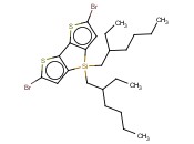 2,6-二溴-4,4-双(2-乙基<span class='lighter'>己</span><span class='lighter'>基</span>)-4H-硅杂环戊二烯并[3,2-b:4,5-b']二<span class='lighter'>噻吩</span>