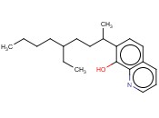 7-(4-ETHYL-1-METHYLOCTYL)-<span class='lighter'>8-HYDROXYQUINOLINE</span>