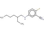 5-[(2-ETHYLHEXYL)AMINO]-<span class='lighter'>2-FLUOROBENZONITRILE</span>