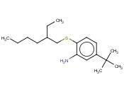3-叔丁基-6-[(2-乙基<span class='lighter'>己</span><span class='lighter'>基</span>)硫<span class='lighter'>基</span>]苯胺