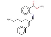 α-戊基桂醛-邻<span class='lighter'>氨基苯甲酸</span><span class='lighter'>甲</span><span class='lighter'>酯</span>希夫基