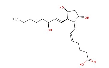 <span class='lighter'>9ALPHA</span>,<span class='lighter'>11BETA</span>,<span class='lighter'>15S-TRIHYDROXY-PROSTA-5Z</span>,<span class='lighter'>13E-DIEN-1-OIC</span> ACID