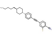 4-(反式-4-戊基环己基苯乙炔)-2-<span class='lighter'>氟</span><span class='lighter'>苯</span><span class='lighter'>腈</span>