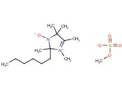<span class='lighter'>2-HEXYL-2,3,4,5,5-PENTAMETHYL-3-IMIDAZOLINIUM-1-OXYL</span> METHYL <span class='lighter'>SULFATE</span>