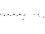 辛酸与2-乙醇胺的<span class='lighter'>化合物</span>英文名称：Octanoicacid,compd.with2-aminoethanol