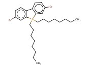 2,7-二溴-9,9-二辛基-9H-9-硅杂<span class='lighter'>芴</span>