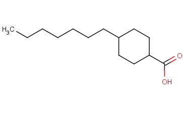 4-N-HEPTYCLCYCLOHEXANE CARBOXYLIC ACID