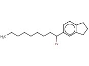 5-(1-BROMONONYL)-2,3-DIHYDRO-1H-<span class='lighter'>INDENE</span>