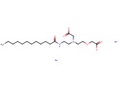N-[2-(羧甲氧基)乙基]-N-[2-[(1-氧代十二烷基)氨基]乙基]-<span class='lighter'>甘氨酸</span>二钠盐