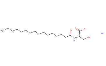 <span class='lighter'>N-HEXADECANOYL-SERINE</span> <span class='lighter'>MONO</span> <span class='lighter'>SODIUM</span> SALT