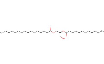 1-HEXADECANOYL-2-DODECANOYL-SN-<span class='lighter'>GLYCEROL</span>