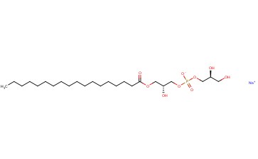 1-STEAROYL-SN-<span class='lighter'>GLYCEROL-3-PHOSPHO-SN-1-GLYCEROL</span> SODIUM SALT