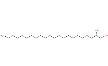1-O-OCTADECYL-SN-<span class='lighter'>GLYCEROL</span>