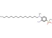 N1-HEXADECYL-N1-METHYL-4-METHYLSULFONYL-1,2-<span class='lighter'>PHENYLENEDIAMINE</span>