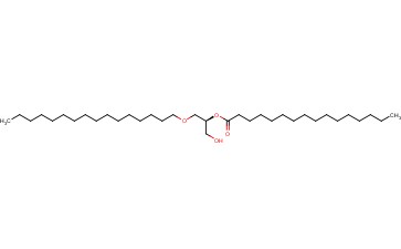 1-O-HEXADECYL-2-PALMITOYL-SN-<span class='lighter'>GLYCEROL</span>