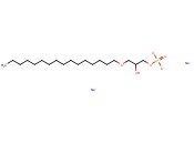 1-HEXADECYLPHOSPHO-RAC-<span class='lighter'>GLYCEROL</span>, SODIUM SALT