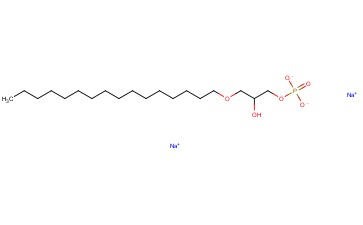 1-HEXADECYLPHOSPHO-RAC-<span class='lighter'>GLYCEROL</span>, SODIUM SALT