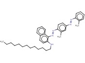 1-[[2-METHYL-4-[(2-METHYLPHENYL)<span class='lighter'>AZO</span>]PHENYL]<span class='lighter'>AZO</span>]-N-TRIDECYLNAPHTHALEN-2-AMINE