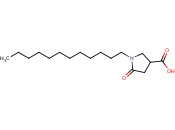 1-十二烷基-5-氧代<span class='lighter'>吡咯烷</span>-3-羧酸