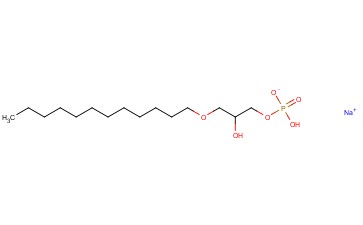 DODECYL-PHOSPHO-RAC-<span class='lighter'>GLYCEROL</span> SODIUM SALT