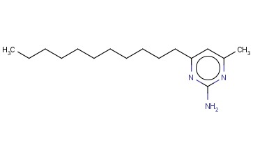 4-METHYL-6-UNDECYL-2-<span class='lighter'>PYRIMIDINAMINE</span>