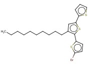 <span class='lighter'>5-BROMO-3</span>'-<span class='lighter'>DECYL-2,2</span>',5',2''-<span class='lighter'>TERTHIOPHENE</span>