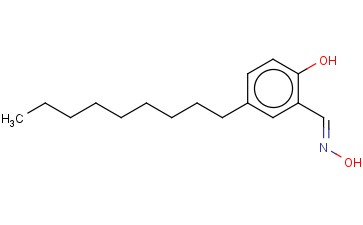 <span class='lighter'>2-HYDROXY-5-NONYL-BENZALDEHYDE</span> <span class='lighter'>OXIME</span>