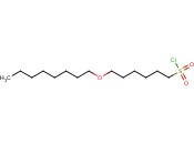6-(OCTYLOXY)<span class='lighter'>HEXANE</span>-1-SULFONYL CHLORIDE
