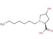 N-HEPTYL-L-<span class='lighter'>HYDROXYPROLINE</span>
