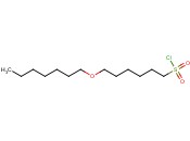 6-(HEPTYLOXY)<span class='lighter'>HEXANE</span>-1-SULFONYL CHLORIDE