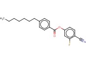 4-正庚基苯甲酸-3-氟-4-<span class='lighter'>氰</span><span class='lighter'>基</span>苯酯