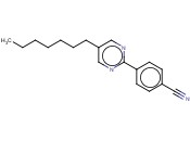 4-(5-庚基嘧啶-2-基)<span class='lighter'>苯</span><span class='lighter'>甲</span><span class='lighter'>腈</span>