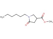1-HEXYL-4-METHYLOXYCARBONYL-2-<span class='lighter'>PYRROLIDONE</span>