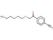 4-[2-(HEXYLOXY)<span class='lighter'>ACETYL</span>]BENZONITRILE