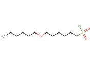 6-(HEXYLOXY)<span class='lighter'>HEXANE</span>-1-SULFONYL CHLORIDE