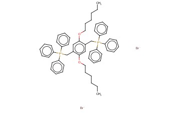 1,4-二(己氧基)-2,5-二甲苯二(三苯基<span class='lighter'>溴化磷</span>)