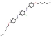 N,N'-BIS-(4-HEXYLOXYBENZYLIDENE)-2-CHLORO-1,4-<span class='lighter'>PHENYLENEDIAMINE</span>