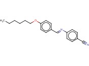 4'-己氧基<span class='lighter'>苯</span><span class='lighter'>亚</span><span class='lighter'>甲基</span>-4-氰基苯胺