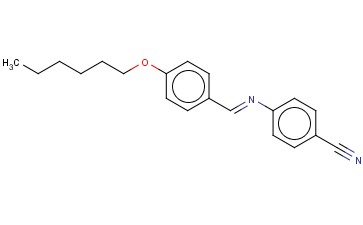 4'-己氧基<span class='lighter'>苯</span><span class='lighter'>亚</span>甲基-4-氰<span class='lighter'>基</span>苯胺