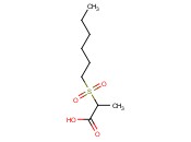 2-(<span class='lighter'>HEXANE</span>-1-SULFONYL)PROPANOIC ACID