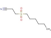 3-(<span class='lighter'>HEXANE</span>-1-SULFONYL)PROPANENITRILE