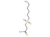 3-(<span class='lighter'>HEXANE</span>-1-SULFONYL)PROPANETHIOAMIDE