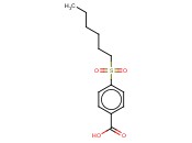 4-(<span class='lighter'>HEXANE</span>-1-SULFONYL)BENZOIC ACID