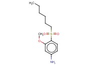 4-(<span class='lighter'>HEXANE</span>-1-SULFONYL)-3-METHOXYANILINE
