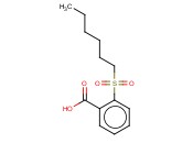 2-(<span class='lighter'>HEXANE</span>-1-SULFONYL)BENZOIC ACID