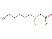 2-(<span class='lighter'>HEXANE</span>-1-SULFINYL)ACETIC ACID