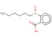 2-(<span class='lighter'>HEXANE</span>-1-SULFINYL)BENZOIC ACID