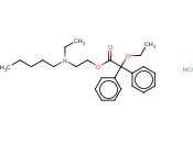 ACETIC ACID, 2,2-DIPHENYL-2-ETHOXY-, (2-(N-ETHYL-N-PENTYLAMINO)ETHYL) ESTER, HYDROCHLORIDE