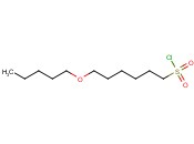 6-(PENTYLOXY)<span class='lighter'>HEXANE</span>-1-SULFONYL CHLORIDE