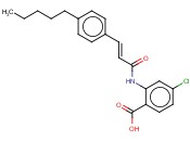 2-(对戊基桂皮<span class='lighter'>酰</span>基)胺-4-<span class='lighter'>氯</span>代<span class='lighter'>苯甲酸</span>
